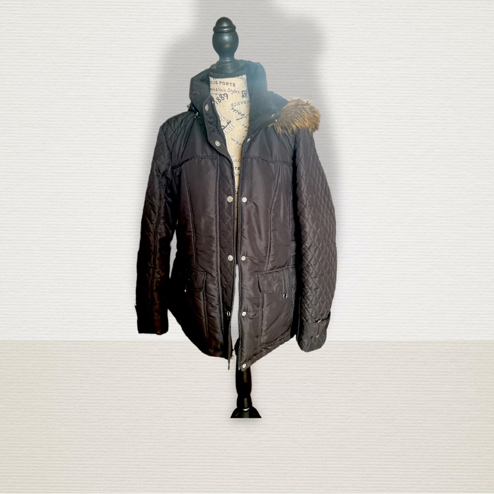 Weather Tamer mid Length Winter Coat with Hood